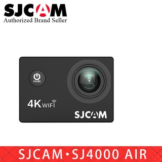 กล้อง Action Cam ( สีดำ ) SJCAM SJ400 Air 4K กล้องติดหมวกกันน็อค กันกันน้ำ มีWifi  ของแท้ รับประกัน 1ปี