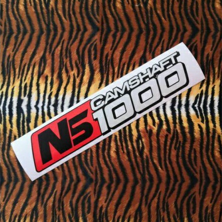 สติ๊กเกอร์ แต่งรถ สะท้อนแสง NS1000 เป็นงาน ไดคัท ตัดประกอบ ขนาด 30ซม. ผลิตจากสติ๊กเกอร์ 3M แท้ ทนแดด