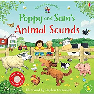 Poppy and Sams Animal Sounds (Farmyard Tales Poppy and Sam) -- Board bookสั่งเลย!! หนังสือภาษาอังกฤษมือ1 (New)