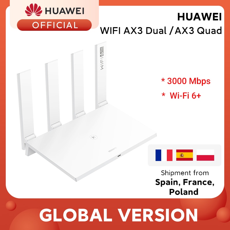 Huawei Router AX3 WiFi 6 Plus 2.4GHz & 5GHz Dual Core Quad Core ...