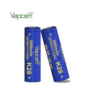 Vapcell INR18650 P28 2800mAh 3.7V ของแท้