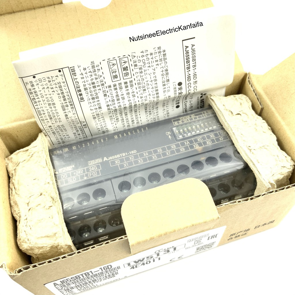 AJ65SBTB1-16D MITSUBISHI ของแท้ 3,200 บาท