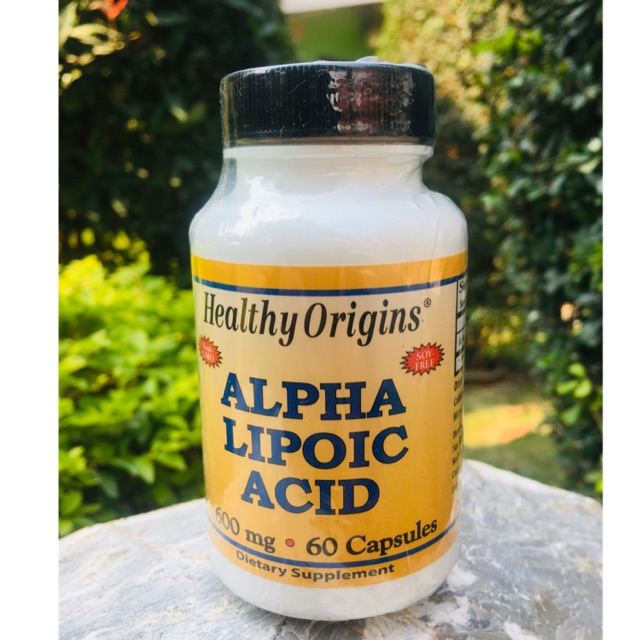 Healthy Origins, Alpha Lipoic Acid, 600 mg, 60 capsules Shopee Thailand
