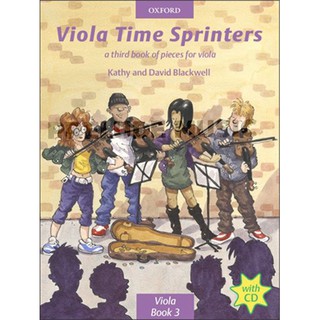 (โค้ดINCSM2Lลด70฿) (Viola) Viola Time Sprinters + CD A third book of pieces for viola (9780193360815)