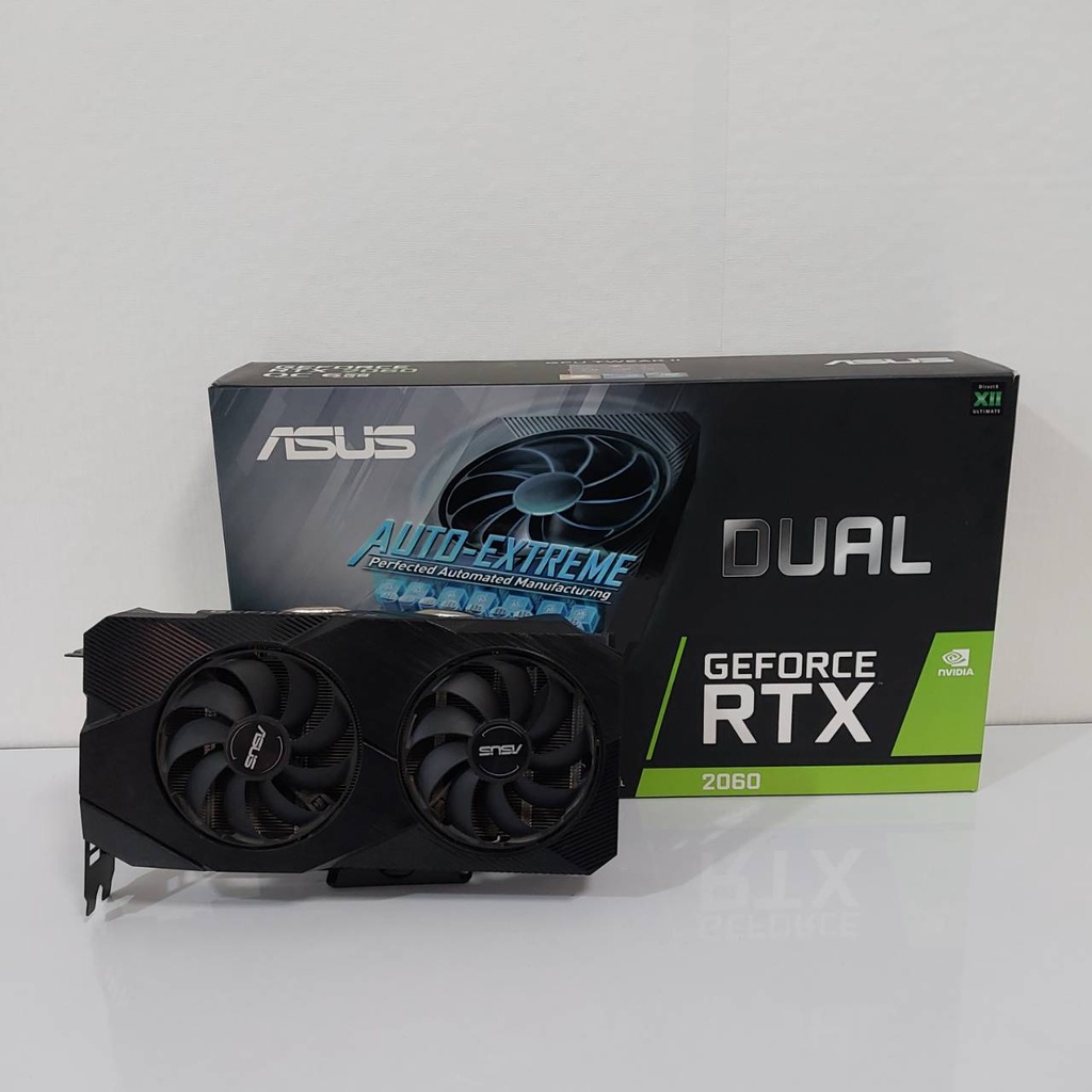 สินค้ามือสอง VGA (การ์ดแสดงผล) ASUS DUAL RTX2060 O6G EVO 6GB GDDR6 ...