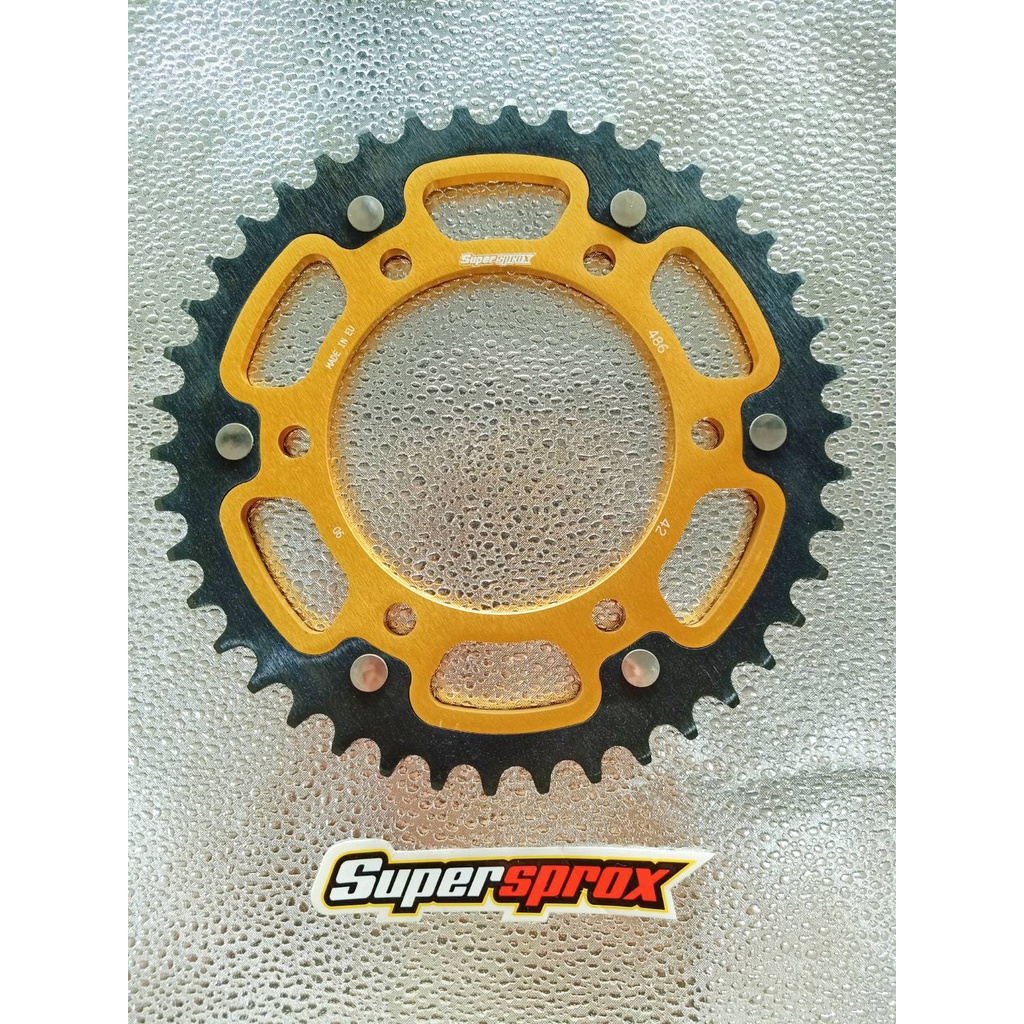 สเตอร์ Super Sprox สเตอร์หลัง สำหรับ ninja250 ninja300 ninja400 z250 z300 z400 R3 gsxr1000 k9-L6 ขนา