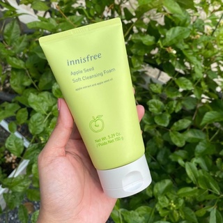 Innisfree Apple seed Soft Cleansing Foam  ขนาด 150ml. ของแท้100%