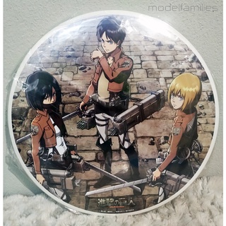 [อันใหญ่] Attack On Titan Can Badge เข็มกลัดใหญ่ตั้งโชว์ได้ ผ่าพิภพไททัน งานลิขสิทธิ์ BANPRESTO จากญี่ปุ่น