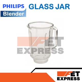 GLASS JAR โถปั่นอะไหล่แท้สำหรับเครื่องปั่น PHILIPS รุ่น HR3652