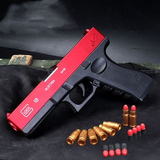 🍄【จัดส่งทันที】🍄Desert Eagle ปืนของเล่น Glock Pistol ปืนของเล่นกระสุนอ่อน ของขวัญวันเกิดสำหรับเด็ก