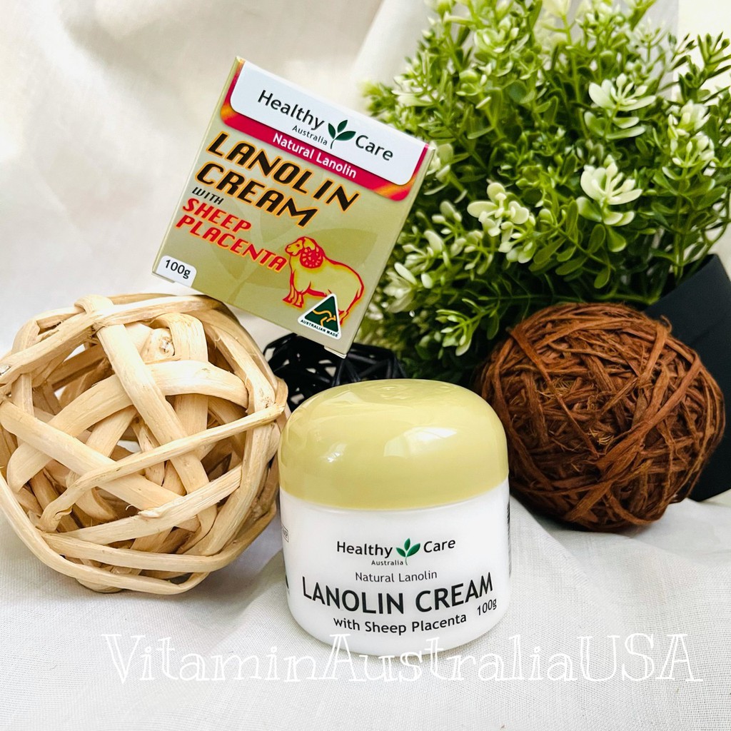 Lanolin Cream with Sheep Placenta Healthy Care ครีมรกแกะ ลาโนลีน ครีมรกแกะออสเตรเลีย