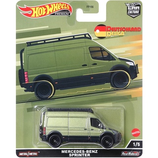 รถเหล็ก HOTWHEELS PREMIUM ของแท้ Car Culture Deutschland Design Mercedes-Benz Sprinter (HWP2022_#HCJ96)