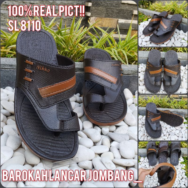 NIKKO SL 8110 RUBBER SLOP SANDALS ของแท้ 100% โดย NIKKO