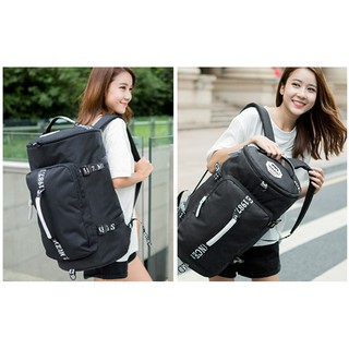 ถูกที่สุด!!! Backpack กระเป๋าเป้เดินทาง รุ่น BA-166(สีดำ)