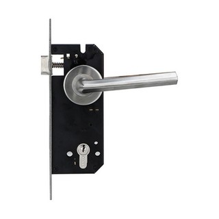 มือจับ MORTISE COLT C1K01-S02-049 สเตนเลส C1K01-S02-049 STAINLESS STEEL MORTISE LOCK