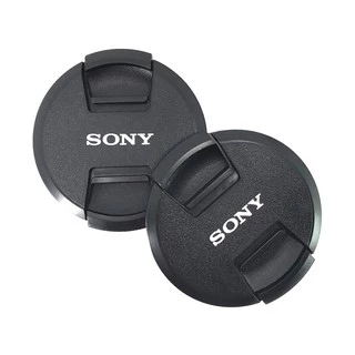 Sony Lens Cap ฝาปิดหน้าเลนส์ โซนี่ ขนาด 40.5 49 52 55 58 62 67 72 77 mm. แถมฟรีเชือกกันหาย