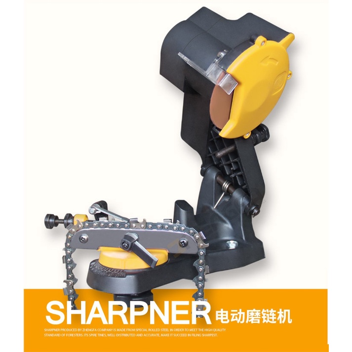 เครื่องเจียรโซ่เลื่อยไฟฟ้า เครื่องลับโซ่เลื่อยไฟฟ้า 220v The grinding chain machine#sawsharpingtool#