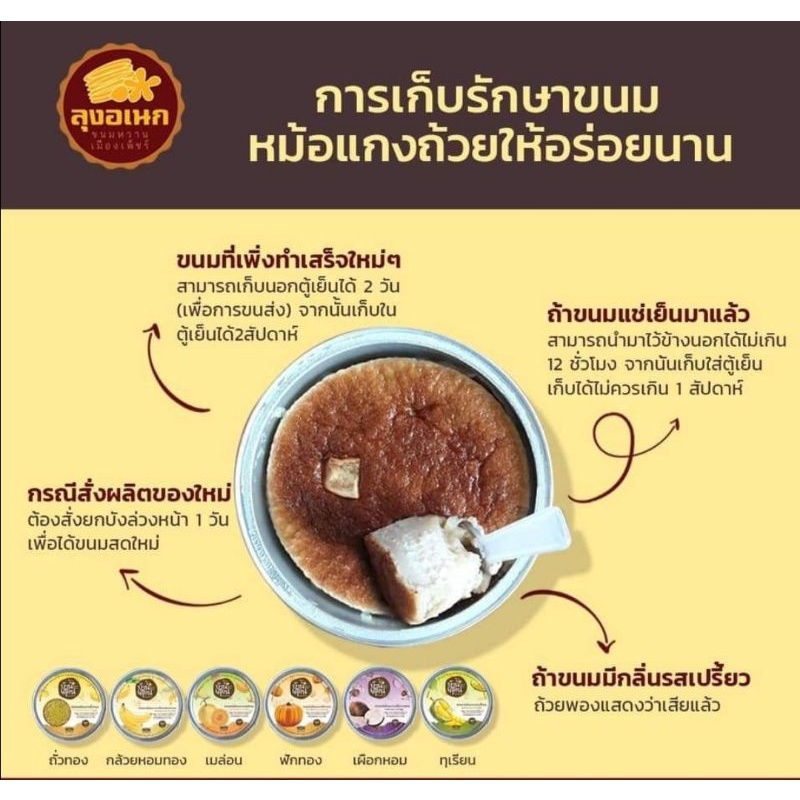 🎉(รสชาตขายดี) ขนมหม้อแกงรสเผือก แบบถ้วยเก็บได้นานในตู้เย็นถึง14วัน |  Shopee Thailand