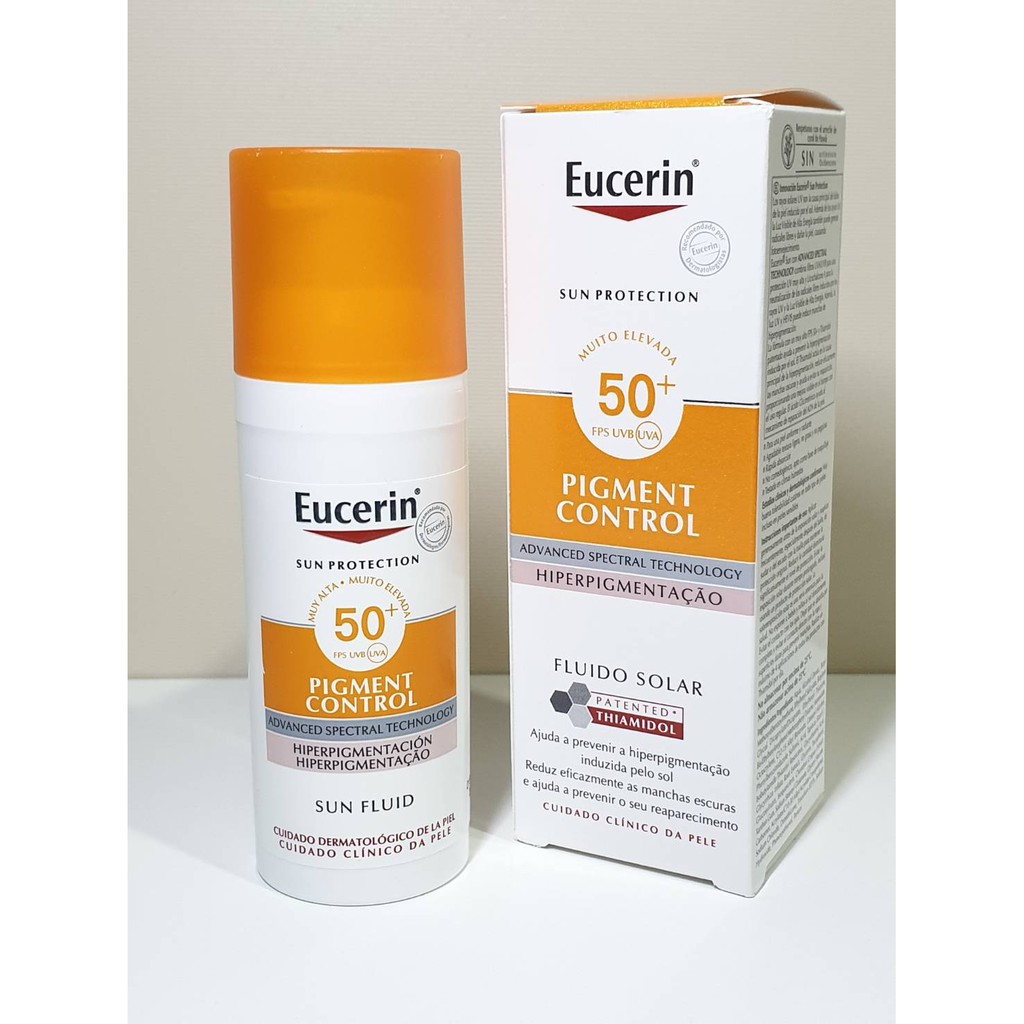 Eucerin Sun Fluid Pigment Control SPF 50+ 50ml (SUN DOUBLE WHITENING SERUM)