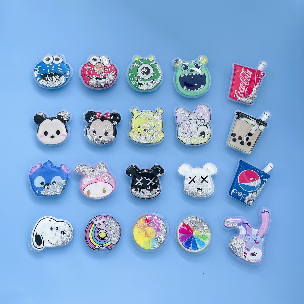 Pop Up ป็อบอัพ แหวนติดโทรศัพท์ ตู้น้ำลายการ์ตูน