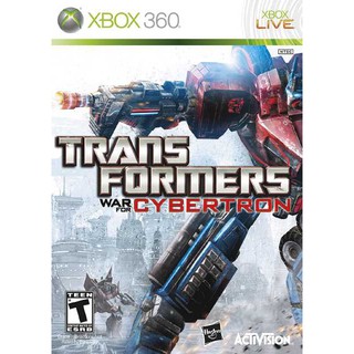 แผ่น XBOX 360 Transformers War For Cybertron ใช้กับเครื่องที่แปลงระบบ JTAG/RGH