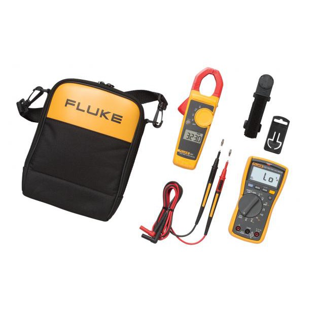 Fluke 117/323 Electricians Combo Kit, Digital Multimeter and Clamp Meter