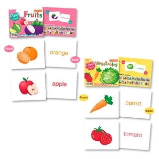 MISBOOK Flash Card เพิ่มศักยภาพการเรียนรู้ให้หนูน้อย 14 หมวด (ซื้อแยกหมวดได้)