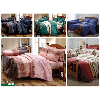 JESSICA ชุด (ผ้านวม+ผ้าปู) ที่นอน J 234 - 239 ขนาด 3.5ฟุต 5ฟุต 6ฟุต แท้100% wonderful bedding