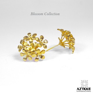 Aztique ต่างหูดอกไม้ Flower Earrings Gift For women Jewelry ต่างหู bs