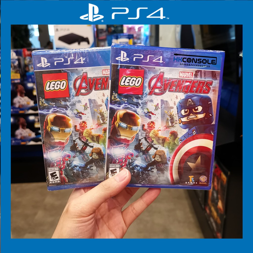 [แผ่นเกมใหม่แท้100%] แผ่นเกม PS4 Lego Marvel Avengers เกมPS4สำหรับเด็ก เล่น 2 คนได้