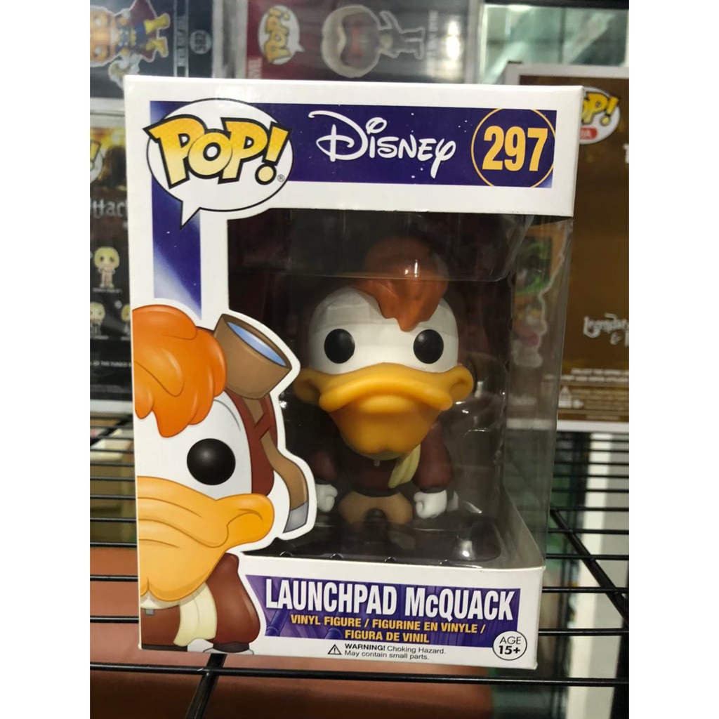 Funko Pop Disney Darkwing Duck Launchpad McQuack #297 13261 