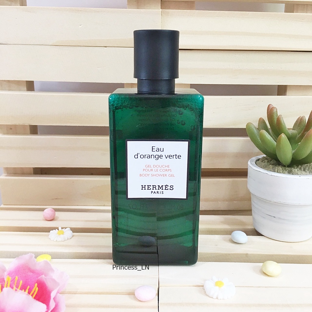 HERMES Eau d'orange verte BODY SHOWER GEL 80 ml Shopee Thailand
