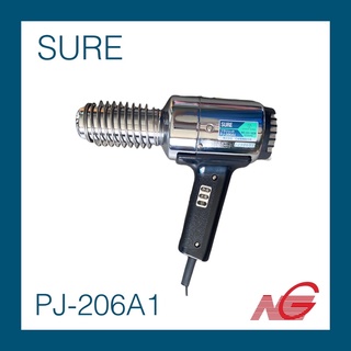 เครื่องเชื่อม ปืนร้อนเชื่อม ปืนเชื่อม PVC SURE รุ่น PJ-206A1 220V. / 1,000W.