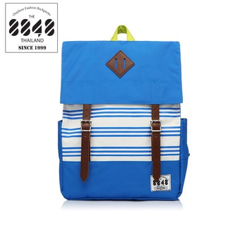 8848 กระเป๋าเป้ กระเป๋าสะพายหลัง กระเป๋าเป้ผู้หญิง กระเป๋าเป้แฟชั่น Backpack Laptop 14 นิ้ว กันน้ำซึม - Navy