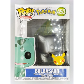 Funko Pop Pokemon - Bulbasaur [Metallic สีเงิน] #453