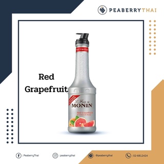 MONIN Red Grapefruit Fruit Mix 1L เรดเกรปฟรุ๊ตมิกซ์ 1 ลิตร