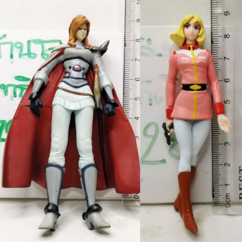 (แท้/มือ2) Banpresto GUNDAM Sayla Mass เซล่า แมส สีเหลือง สีชมพู สีขาว CANDY TOY VINTAGE โมเดล