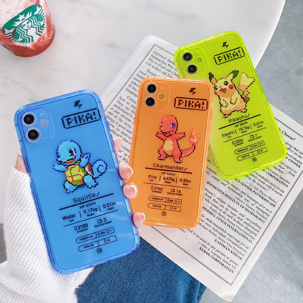 เคสไอโฟน เคสโปเกม่อน ปิกาจู iphone 12Promax 11/11pro XR Xs Max 8 7 6s plus ไอโฟน7พลัส case pokemon pikachu