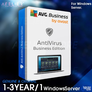 AVG AntiVirus Business Edition (รองรับ Windows Server) 1-3 ปี/1 เครื่อง
