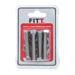 สกรูหัวหกเหลี่ยม 3/8 นิ้วX2 นิ้ว 5ชุด HEX MA SCREW SP 3/8"X2" 5 SET