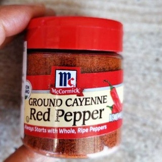 McCormick Ground Cayenne Red Pepper พริกแดงป่นละเอียด แม็คคอร์มิค 28g