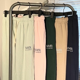 QCLOTH พร้อมส่ง Summer pant กางเกงขายาว ผ้านิ่มมาก🛍