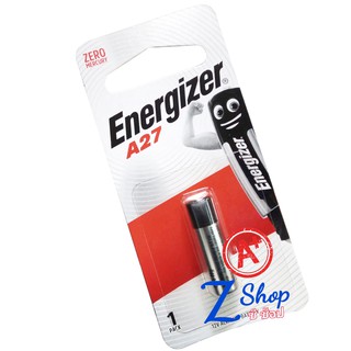 ถ่าน  Energizer A27 / 12v ถ่านรีโมท ถ่านรีโมทรถยนต์ ถ่านประตูไฟฟ้า เหมาะสำหรับอุปกรณ์อิเล็กทรอนิกส์ต่างๆ แผงละ 1 ก้อน