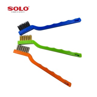Solo No.703 แปรงลวด 3 อัน 3 วัสดุ ขนาด 7”