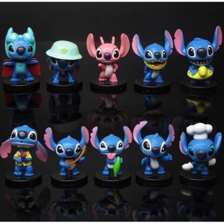 โมเดล สติช stitch เซ็ต 10 ตัว 8 ตัว และ เซ็ต 5 ตัว