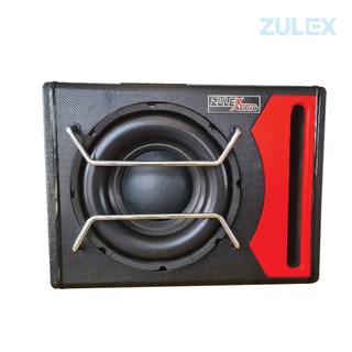 Zulex ตู้ลำโพงซับวูฟเฟอร์ 12 นิ้ว พร้อมแอมป์ขยายในตัวรุ่นZulex ZB-128A กำลังขับ 800 วัตต์ (100w RMS) Zulex รุ่น ZB-128A