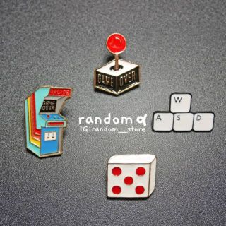 Gamer Set Pins พิน หมุดติดเสื้อ เกมเมอร์
