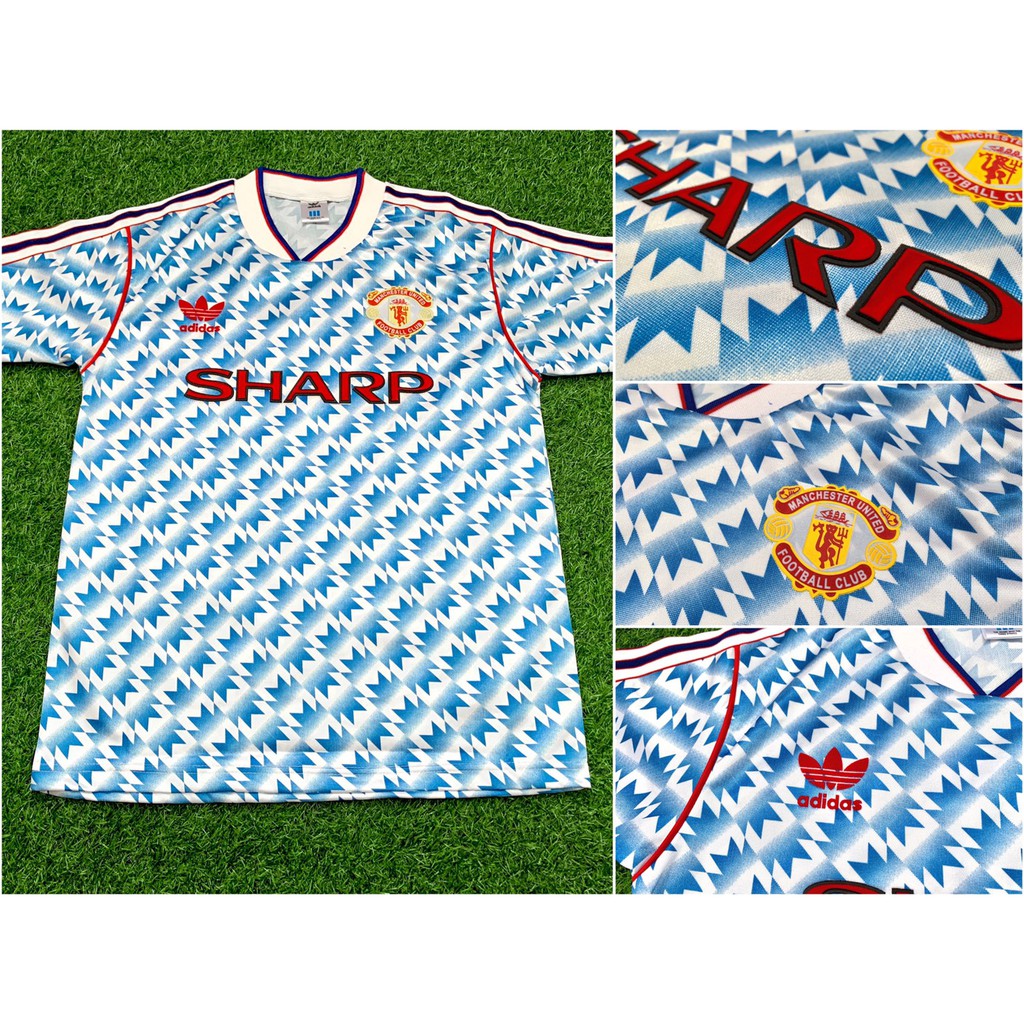 เสื้อแมยูไนเต็ด 1990 ลายไผ่ ( Man United Away 1990-1992 )