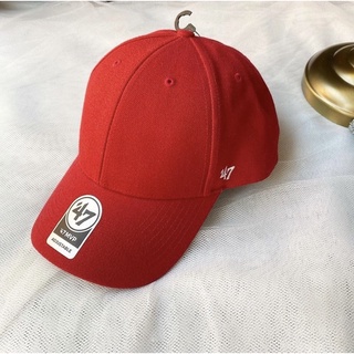 แท้💯%📍หมวก NY สีแดง ปรับขนาดได้นะคะ