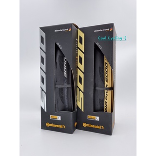 [ล็อตใหม่] ยางเสือหมอบ Continental รุ่น GP 5000 ขนาด 700x23c/25c ขอบงัด